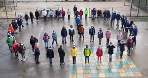 Die Overbergschule sendet ein Friedenszeichen in die Ukraine und die Welt!